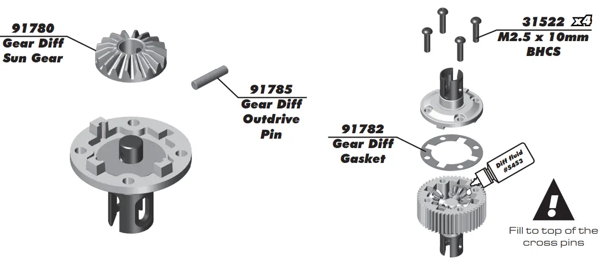 Team Associated RC10B6.1 Scale 2WD Electric off Road Competition Buggy Kit - fig 6