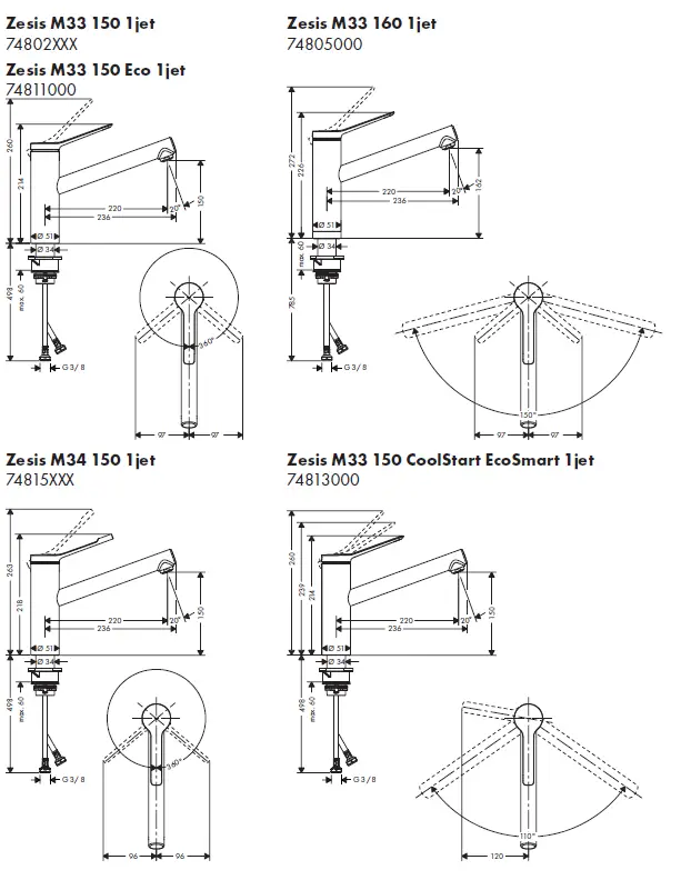 Hansgrohe-74802XXX-Zesis-M33-150-Kitchen-Faucet-FIG-12