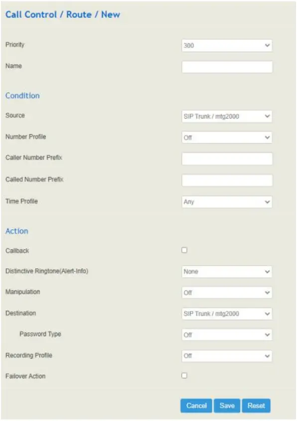 DINSTAR UC350 VoIP Gateway - Configure Outbound