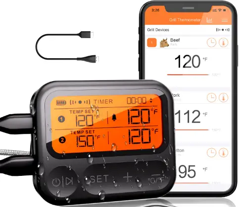 BFOUR BF-20-Ca Smart Meat Thermometer PRODUCT