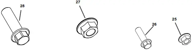 US GENERAL 70381 72 Inch Triple Bank Roller Cabinet - Assembly Diagram 2