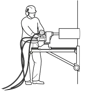 DM 406 H Drilling Machine - STARTING AND STOPPING 1