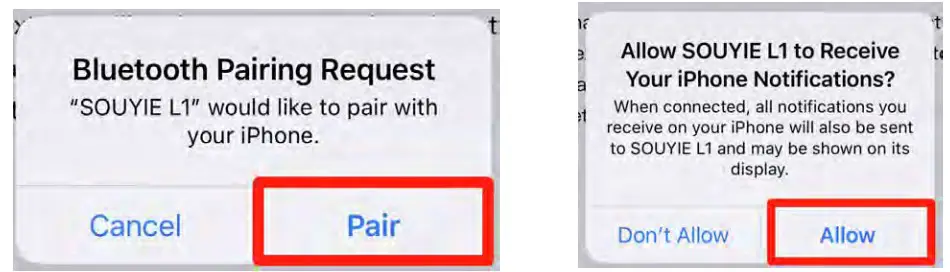 SOUYIE B0C5JNP4N1 L1 Smart Watch - For iOS 8