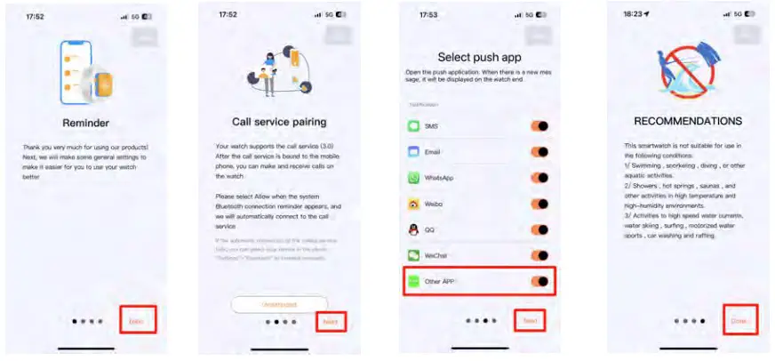 SOUYIE B0C5JNP4N1 L1 Smart Watch - For iOS 9
