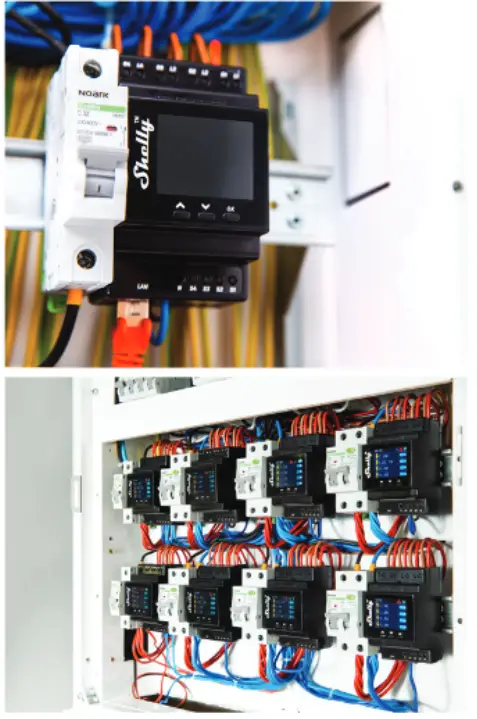 Shelly PRO 4PM 4 Circuit Wi-Fi Relay Switch - overview