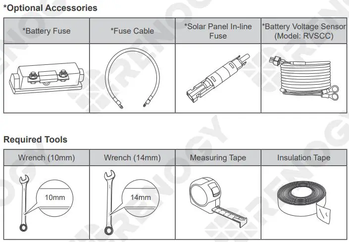 RENOGY REGO MPPT Solar Charge Controller User Guide - Installation