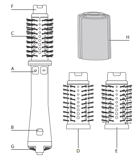 Rowenta-1820011255-Ultimate-Experience-Brush -nstruction-FIG-1