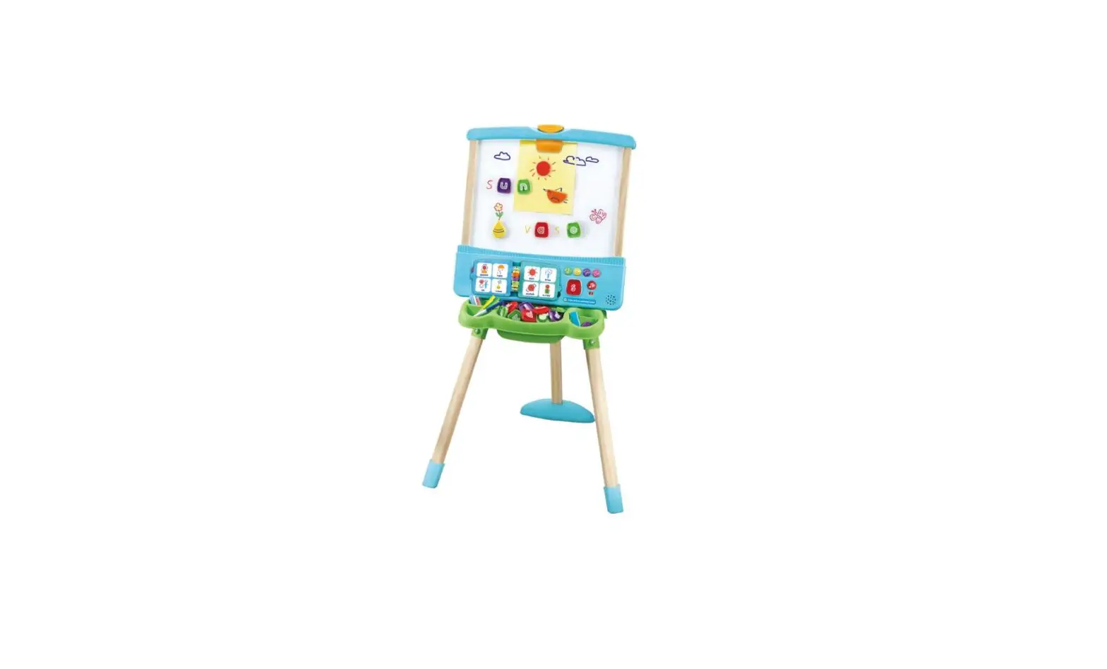 Leap Frog 615303 Interactive Learning 2 In 1 Blackboard Or Whiteboard Easel Instruction Manual