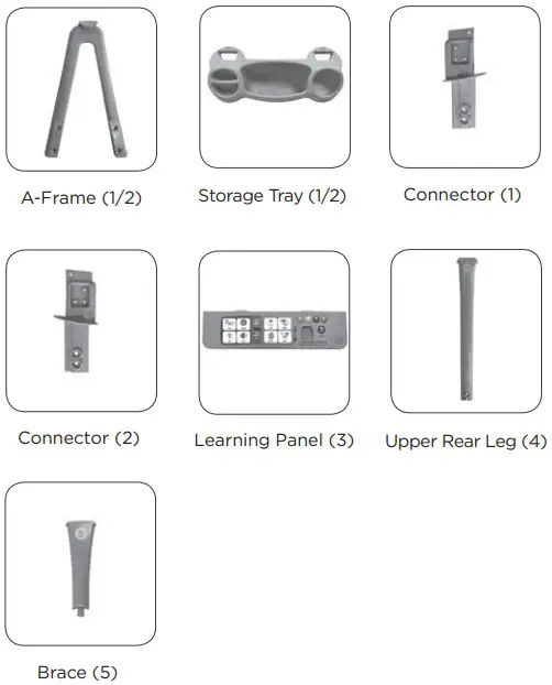 INCLUDED IN THE PACKAGE