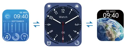 Watch face switch