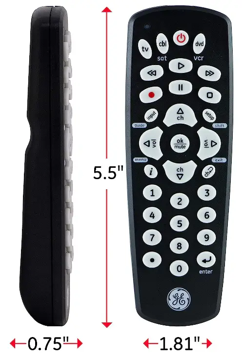 GE JAS34456 Universal Remote Control-fig-4