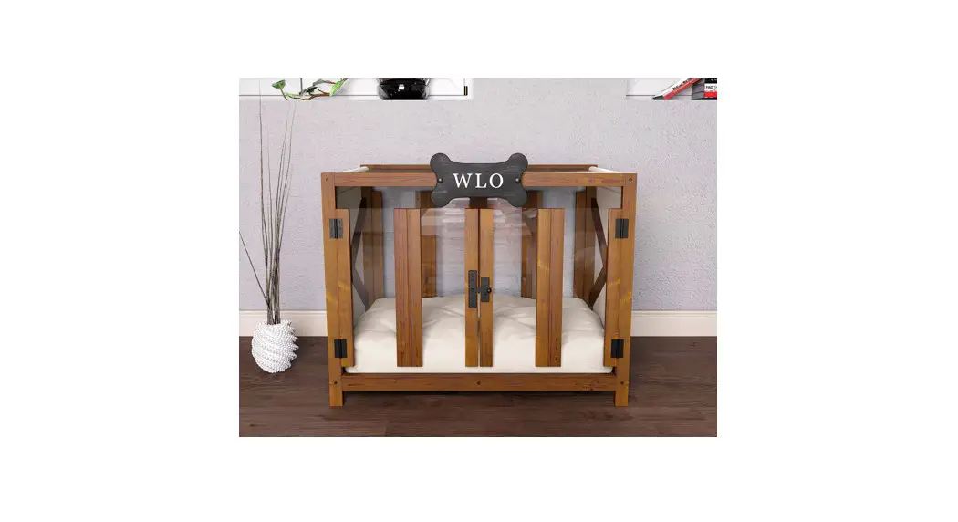 Wlo Wood Pueblo Solid Spruce Elevated Dog House Instruction Manual