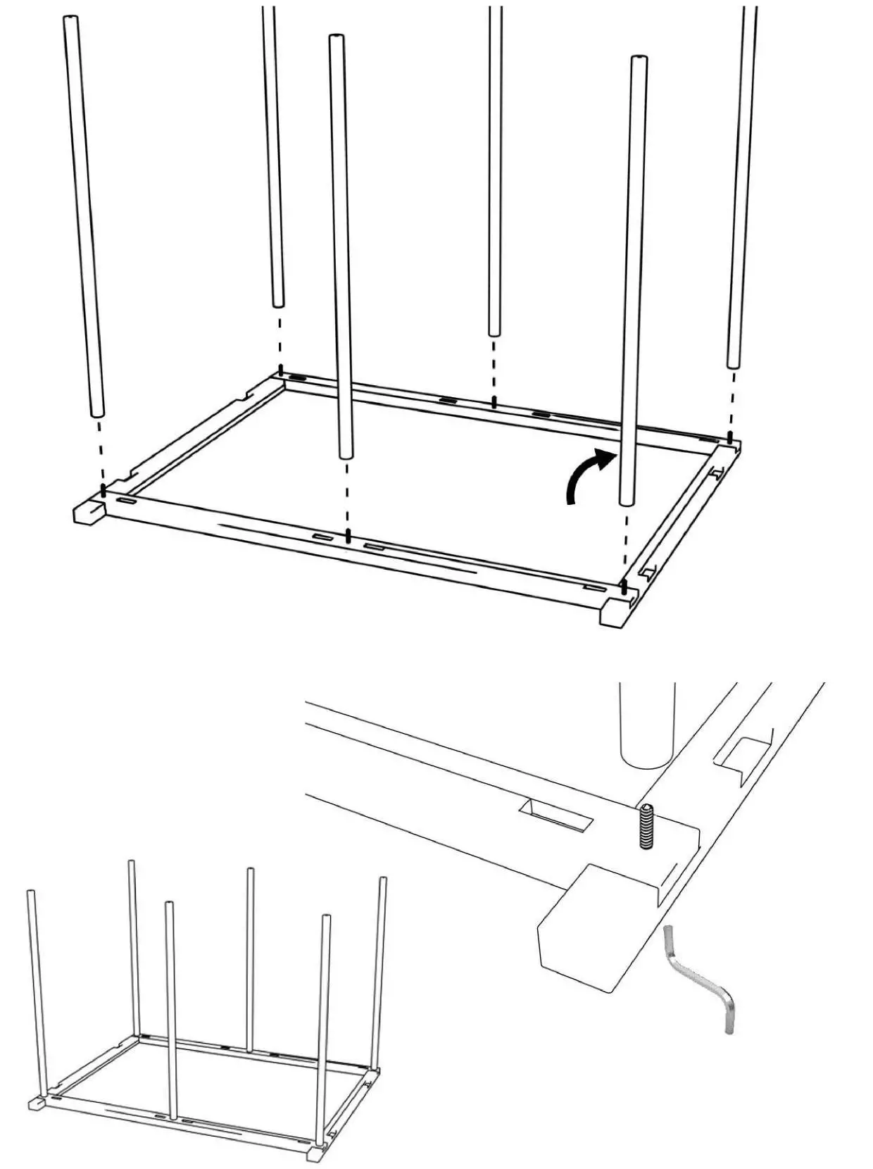 WLO Wood Pueblo Solid Spruce Elevated Dog House - overview 3