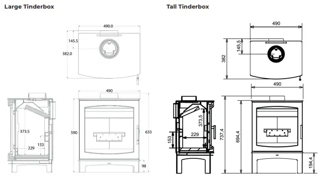 Mi-Fires-13240-2001-Tinderbox-Small-Wood-Stove-FIG-2