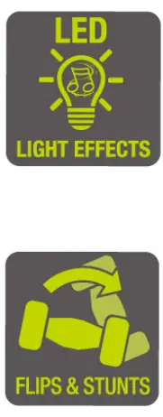 Brookstone-GLOW-VIPER-Light-up-Remote-Control-Stunt-Vehicle-fig-3