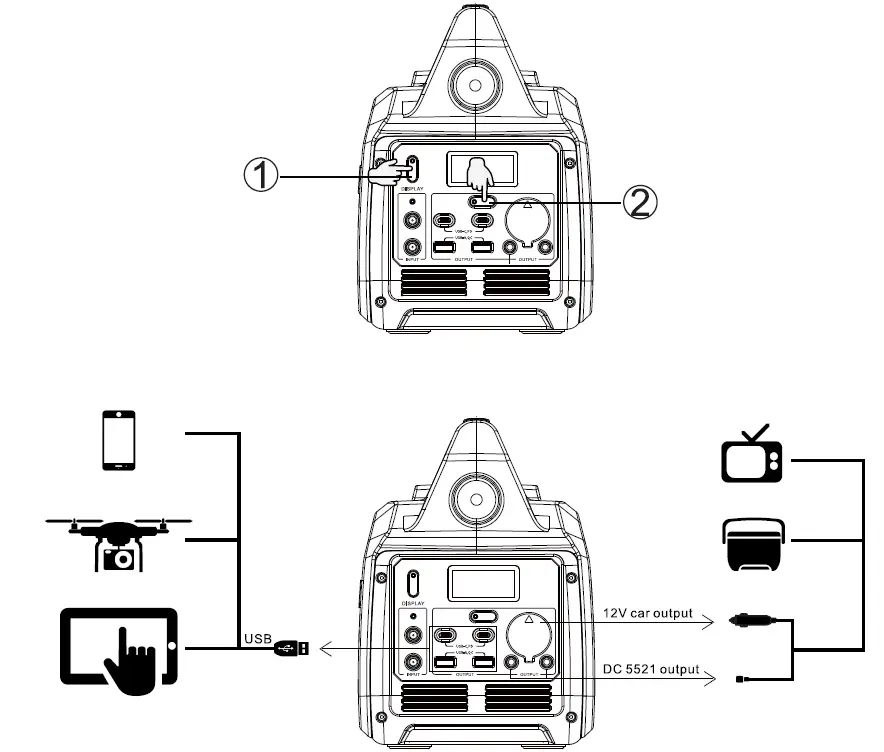 A-iPower-GS350i-Portable-Inverter-Lithium-Power-Station-7