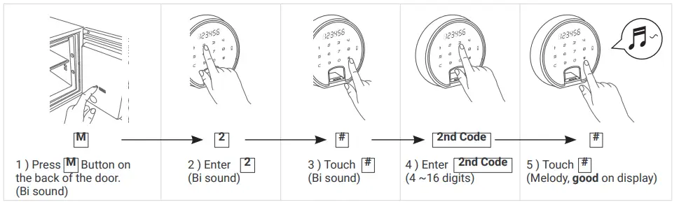 Phoenix LS7010 NEXT PLUS Luxury Safe Fingerprint Lock-fig10