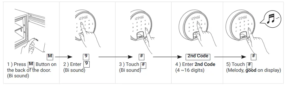 Phoenix LS7010 NEXT PLUS Luxury Safe Fingerprint Lock-fig16