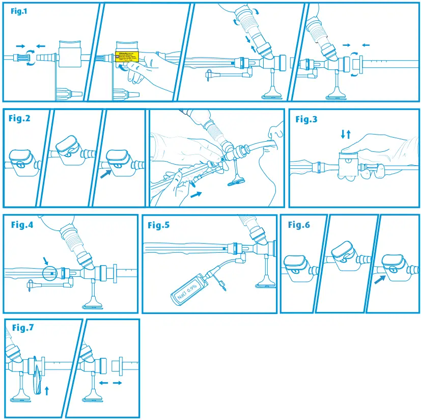 SUNSET HEALTHCARE SOLUTIONS VEN46001000A Closed Suction System for Adult - Optional accessory