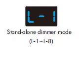 COSMO D1-L 1 Channel Constant Voltage DMX512 and RDM Decoder Instruction Manual-fig-7