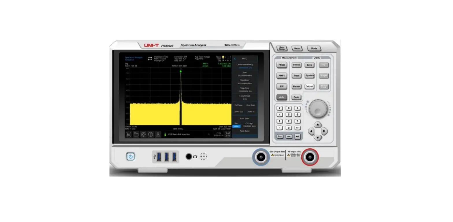 Uni-t Uts1000b T Series Spectrum Analyzer User Guide Uni-t Uts1000b T Series Spectrum Analyzer User Guide