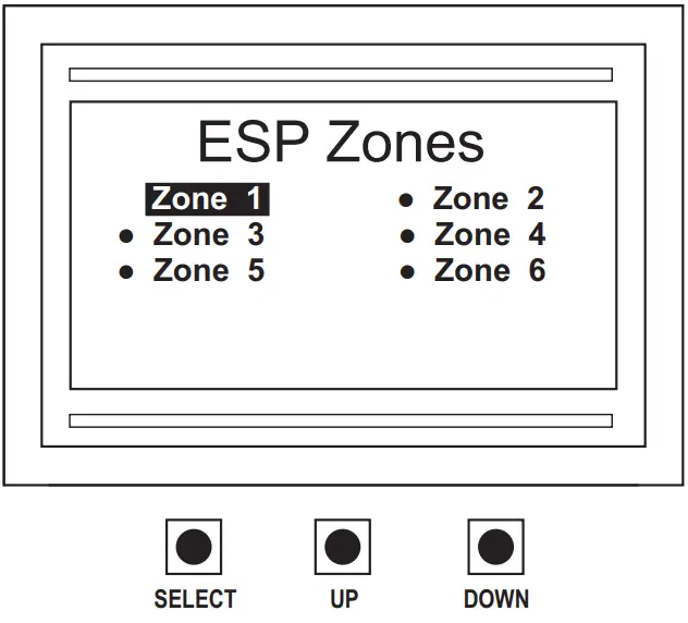 HVAC Controls ZP6-ESP-PRO Universal 2 Position Forced Air Zoning System - Selecting ESP zones 1