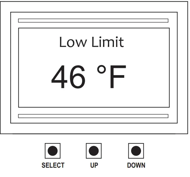 HVAC Controls ZP6-ESP-PRO Universal 2 Position Forced Air Zoning System - Setting Low Limit