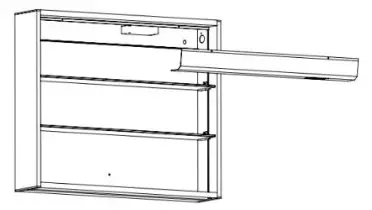 Ursa Silver 2 Door Mirrored Bathroom Cabinet with Lights Bluetooth and Demister - overview 2