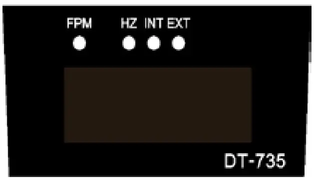 Nidec DT-735 Battery Powered Digital Stroboscope - fig 1