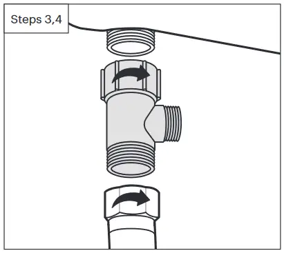 brondell Swash T44 EW Luxury Electric Remote Controlled Bidet Seat - Swash Installation 1