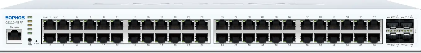 SOPHOS CS110-48FP Rackmount Gigabit Managed Switch product