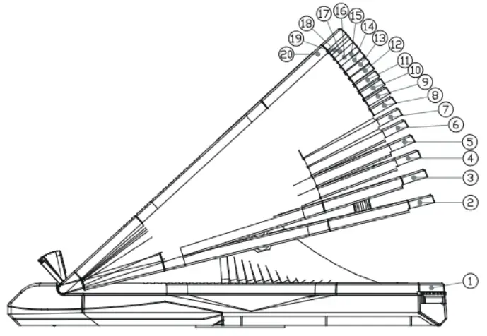 DarkFlash DLT22 Foldable Stand - Product Intructions 4