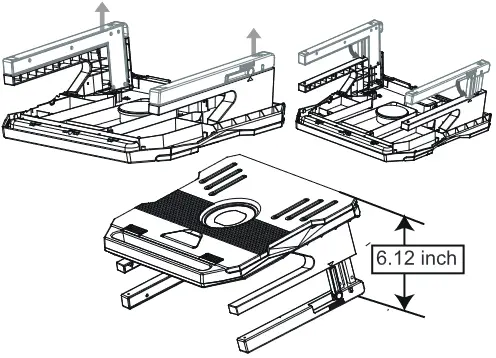 DarkFlash DLT22 Foldable Stand - Product Intructions 7