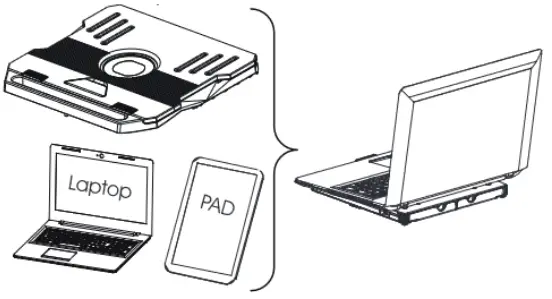 DarkFlash DLT22 Foldable Stand - Product Intructions 8