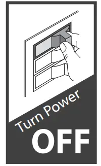 Hunter 51716 Indoor Matte Black Ceiling Fan with Remote and Light Kit - outlet box 1