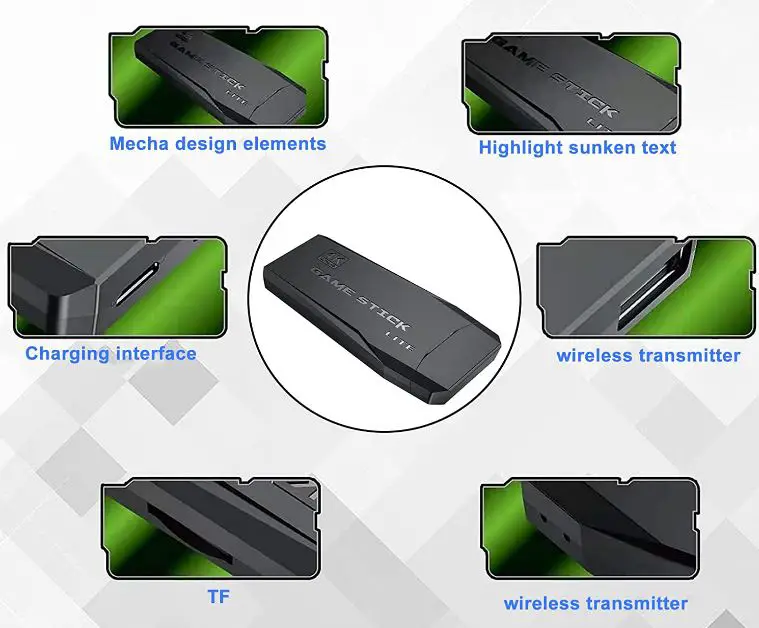 Gxegauy-2.4G-Stick-Lite-Wireless-Retro-Game-Console-fig-3