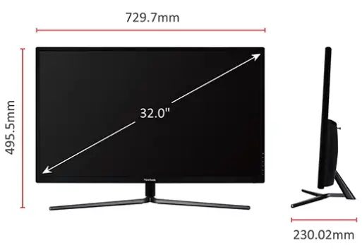 Viewsonic-VX3211-MH VX-Series-LCD-Display-Monitor-fig-1