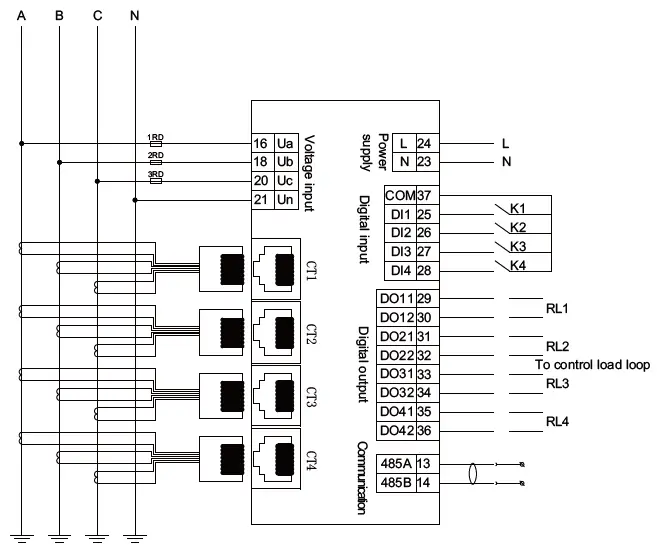 compere-KPM312-Three-Phase-Multi-Channel-Power-Meter-fig- (1)