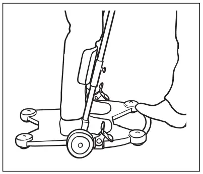 DHG ReTurn7500i, ReTurn7400 System RoMedic - leg support