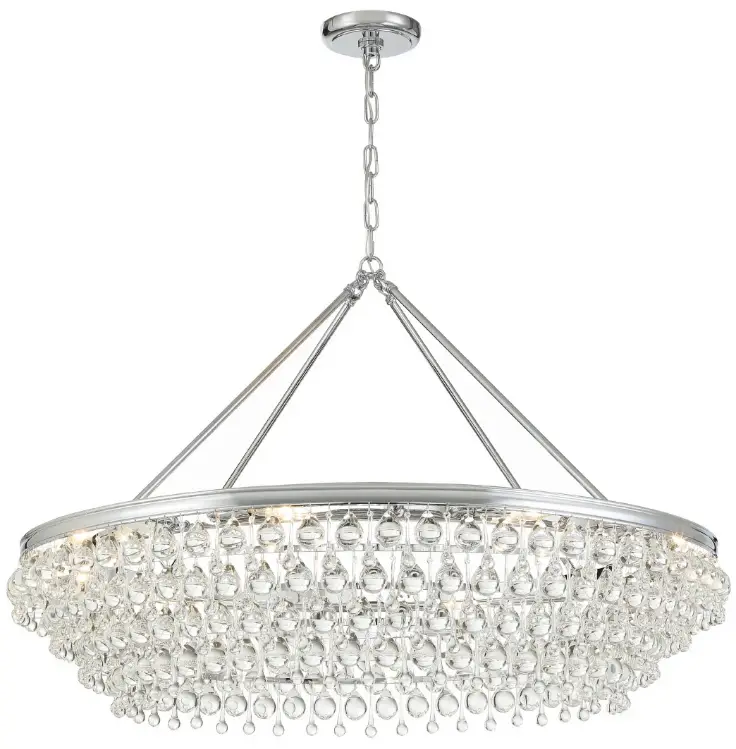 CRYSTORAMA 278-CH Eight Light Chandelier