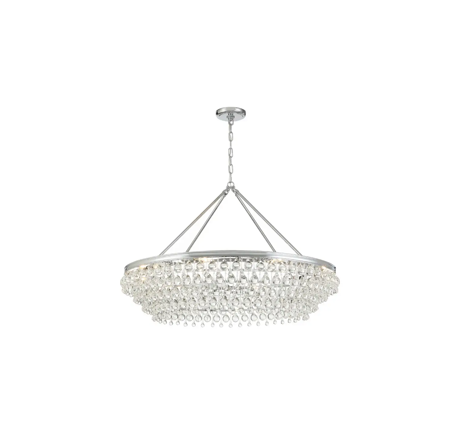 Crystorama 278-ch Eight Light Chandelier Instruction Manual Crystorama 278-ch Eight Light Chandelier Instruction Manual