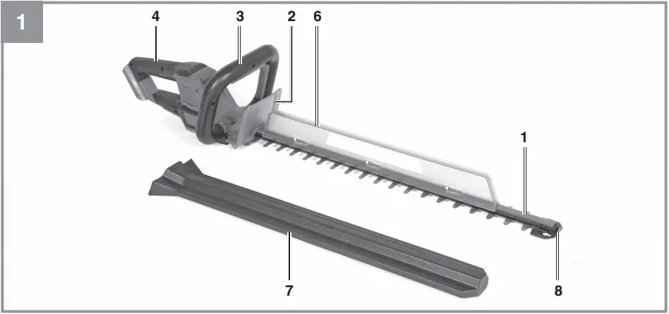 Einhell GE-CH 36-61 Li - Fig. 1