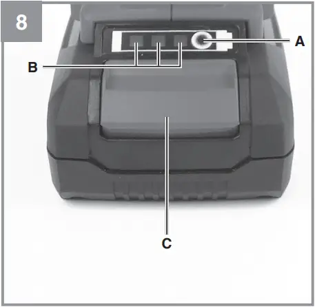 Einhell GE-CH 36-61 Li - Fig. 8