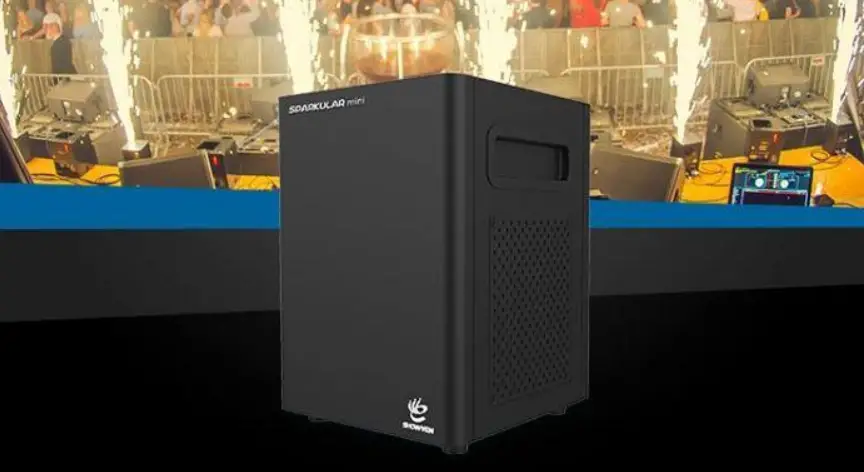 Showven Sparkular Mini Sparkler Machine User Manual