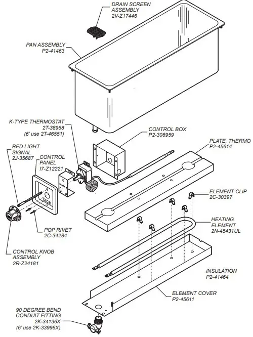 EXPLODED VIEW & PARTS LIST
