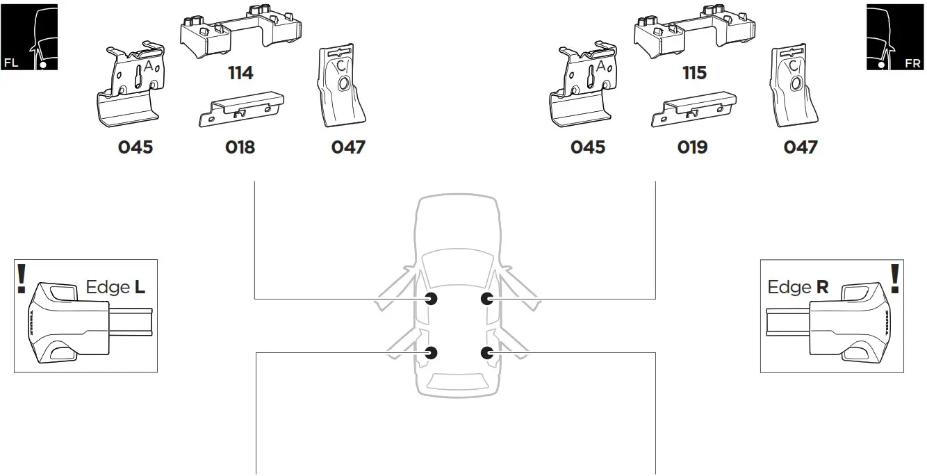 THULE 186144 Roof Racks - Product Overview 3