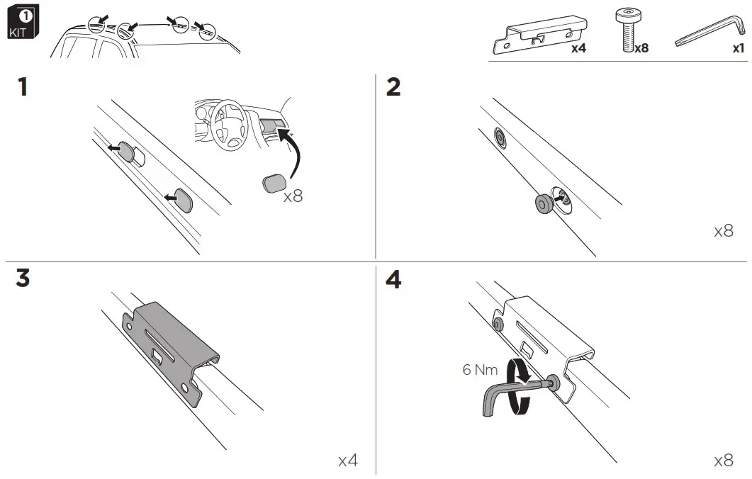 THULE 186144 Roof Racks - Product Overview 5