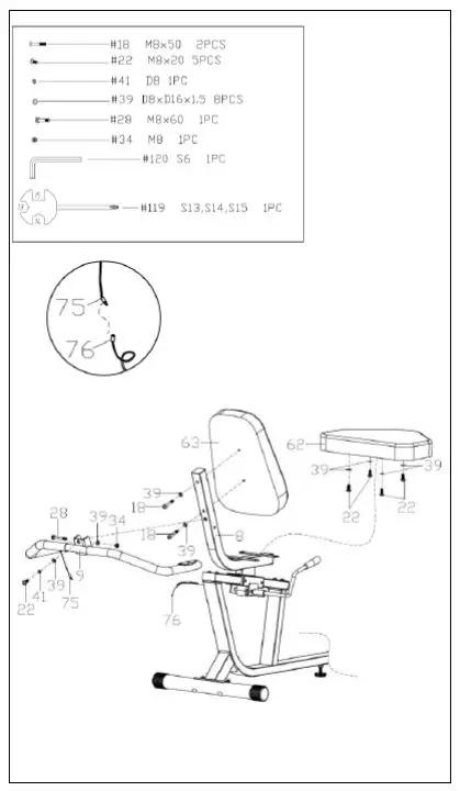 SUNNY SF-RB420032 Performance Interactive Series Recumbent Bike-fig-10