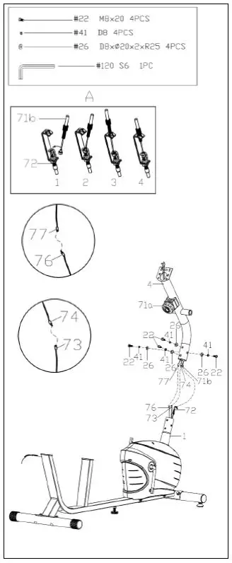 SUNNY SF-RB420032 Performance Interactive Series Recumbent Bike-fig-5