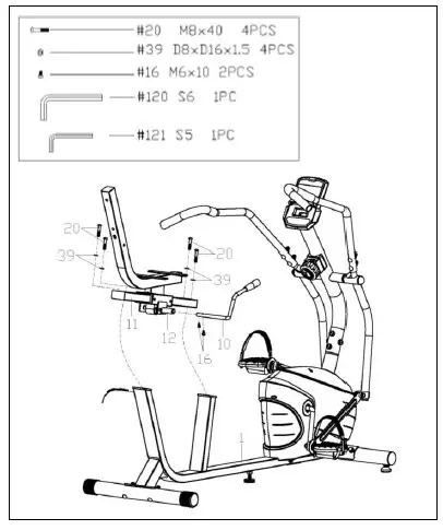 SUNNY SF-RB420032 Performance Interactive Series Recumbent Bike-fig-9
